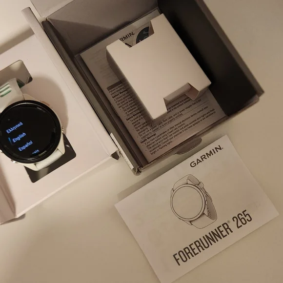 Garmin Forerunner 265S in White - Picture 6 of 9